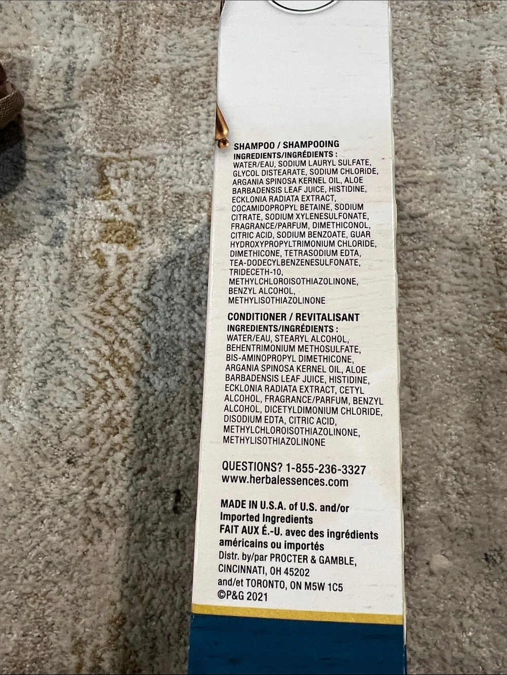 Argan Oil Repair Shampoo & Conditioner Set - z31